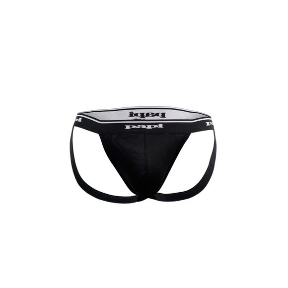 Papi Rib Jockstrap Black Large - Picture 8 of 9